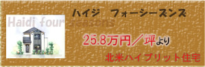 ハイジ　フォーシーズンズ 25.8万円／坪より 北米ハイブリット住宅